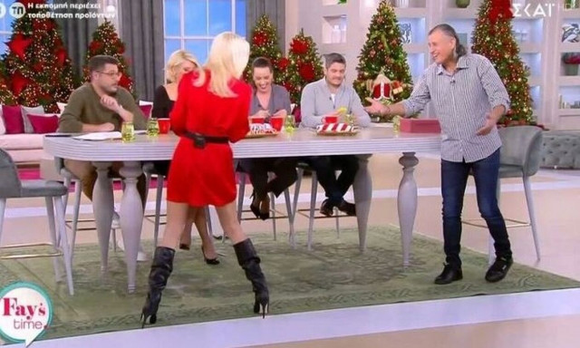 Ο Βαμβακούλας πήγε στη Σκορδά με κατσαρίδα και την έκανε να ουρλιάξει: «Σας είχα για σοβαρό άνθρωπο»