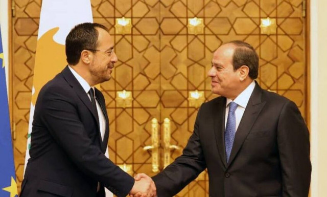 Το Κυπριακό στο επίκεντρο της συνάντησης Χριστοδουλίδη - Αλ Σίσι