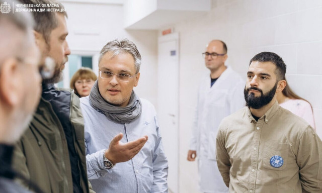 ΓτΚ: Εγκαινιάστηκε το Κέντρο Τραύματος στο νοσοκομείο του Chernivtsi