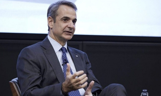 PM Mitsotakis arriving in Brussels for EU-Western Balkans summit on Wednesday