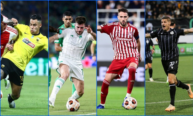 Europa League, Conference League: «Τελικούς» για ΑΕΚ, Παναθηναϊκό και Ολυμπιακό - Αυλαία για ΠΑΟΚ