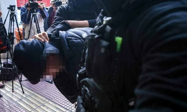 Young man, 18, held after testimony over policeman's injury at sports violence