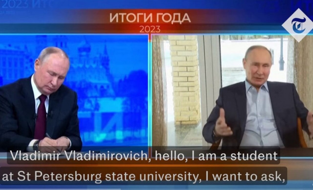 Ο Πούτιν... αντιμέτωπος με τον «σωσία» του από την Τεχνητή Νοημοσύνη - Πώς αντέδρασε (vid)