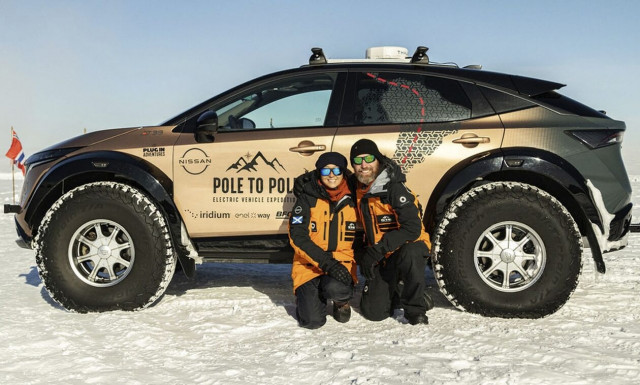 Το Nissan Ariya έφτασε στο Νότιο Πόλο!