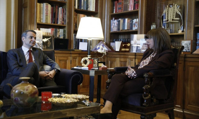 Συνάντηση Μητσοτάκη – Σακελλαροπούλου την Παρασκευή