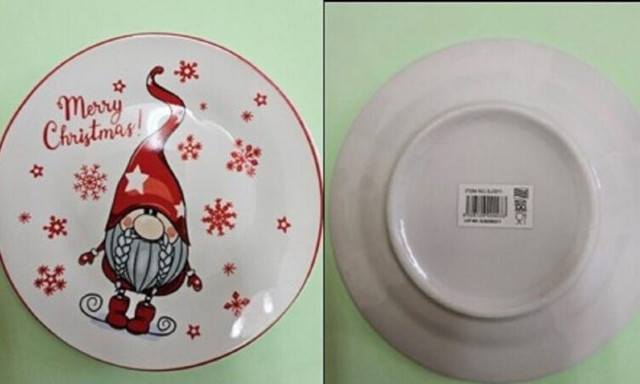 ΕΦΕΤ: Ανάκληση πιάτου από πορσελάνη