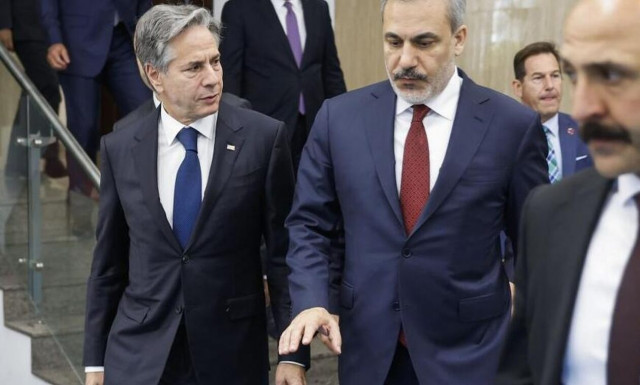 Μπλίνκεν -Φιντάν: «Τα είπαν» για Κυπριακό, F-16 και Γάζα