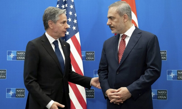 Άντονι Μπλίνκεν και Χακάν Φιντάν «τα είπαν» για Κυπριακό, F–16 και Γάζα