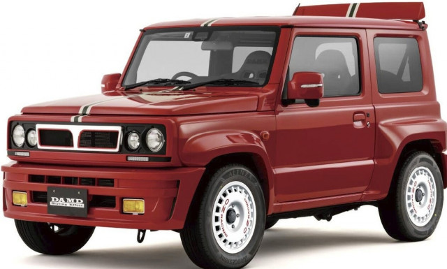 To Suzuki Jimny μεταμορφώνεται σε θρύλο του WRC!