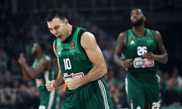 Basket League: Χωρίς Σλούκα και Λεσόρ κόντρα στο Μαρούσι ο Παναθηναϊκός AKTOR