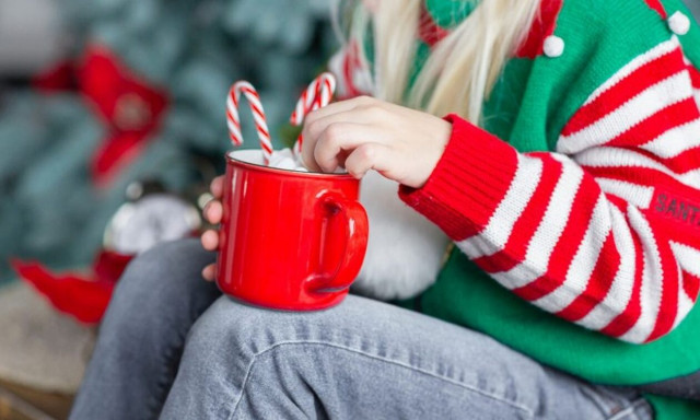 Ζεστό κακάο για την πρώτη μέρα του χρόνου