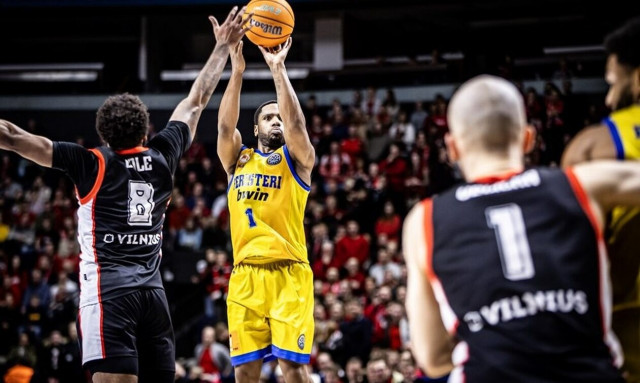 Basketball Champions League, Ρίτας Βίλνιους – Περιστέρι 92-110: Τα 17 τρίποντα έφεραν το 1-0!