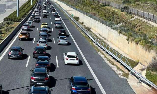 Τροχαίο στην Αττική Οδό