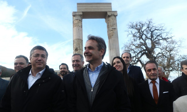 Μητσοτάκης από Αιγές: Ο Παρθενώνας της Μακεδονίας γίνεται αντικείμενο παγκόσμιας προσοχής