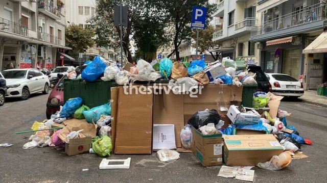 Θεσσαλονίκη: Πάνω από 1.300 τόνοι σκουπιδιών συλλέχθηκαν μέσα σε δύο μέρες