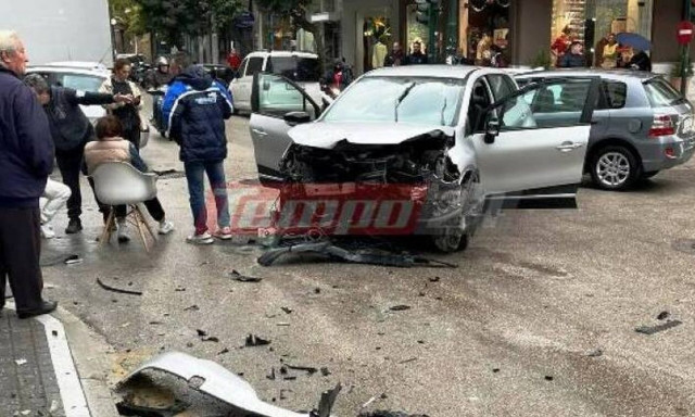 Πάτρα: Έπαθε καρδιακό επεισόδιο στο τιμόνι και προκάλεσε τροχαίο με 3 τραυματίες