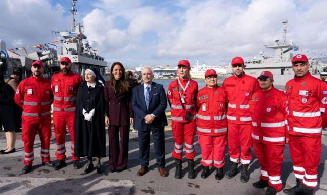 Ο Ελληνικός Ερυθρός Σταυρός στον εορτασμό των Θεοφανείων στον Πειραιά