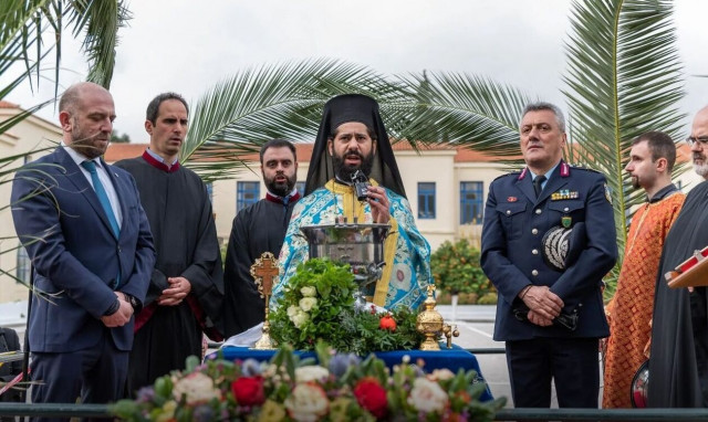 Εορτασμός των Θεοφανείων και Τελετή Αγιασμού των Υδάτων στο Αρχηγείο της ΕΛΑΣ