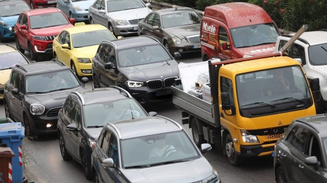 Mεγάλο μποτιλιάρισμα σε Κηφισίας και Κηφισό - Με ρυθμούς χελώνας κινούνται τα αυτοκίνητα