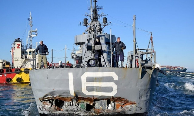 Θεσσαλoνίκη: Το αντιτορπιλικό «βέλος» ετοιμάζεται να μεταβεί στον Ναύσταθμο Σαλαμίνας