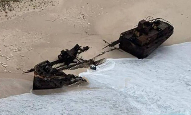 Κινδυνεύει με εξαφάνιση το ναυάγιο στη Ζάκυνθο