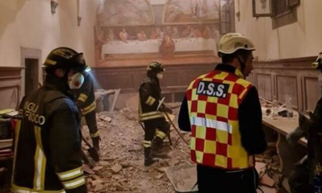 Ιταλία: Οι καλεσμένοι γαμήλιας δεξίωσης βρέθηκαν στο...υπόγειο - Υποχώρησε το πάτωμα