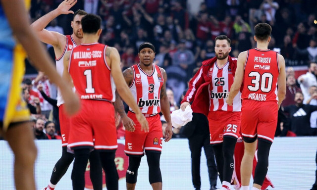 Euroleague: «Ανάσα» Ολυμπιακού, μεγάλες νίκες Εφές και Μπασκόνια