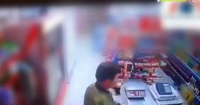 «Φως στο Τούνελ»:: Όλες οι κινήσεις του κρεοπώλη από κάμερα ασφαλείας mini market
