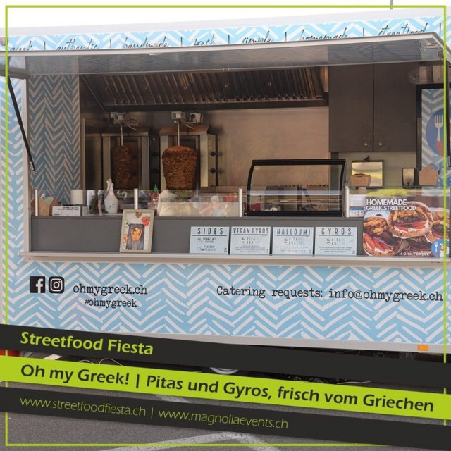 Νταβός: Έλληνας έστησε καντίνα έξω από το Παγκόσμιο Φόρουμ και πουλούσε σουβλάκια και τζατζίκι