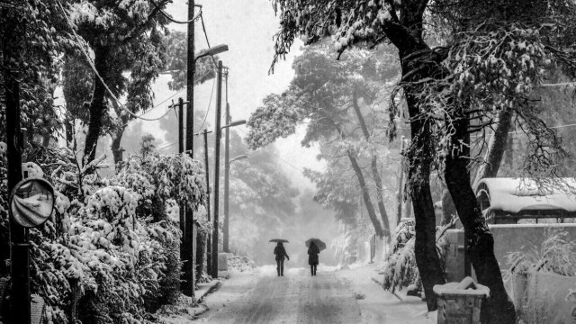 Ο καιρός: Στα λευκά η βόρεια Ελλάδα - Χαμηλές θερμοκρασίες και οδηγίες από την Πολιτική Προστασία