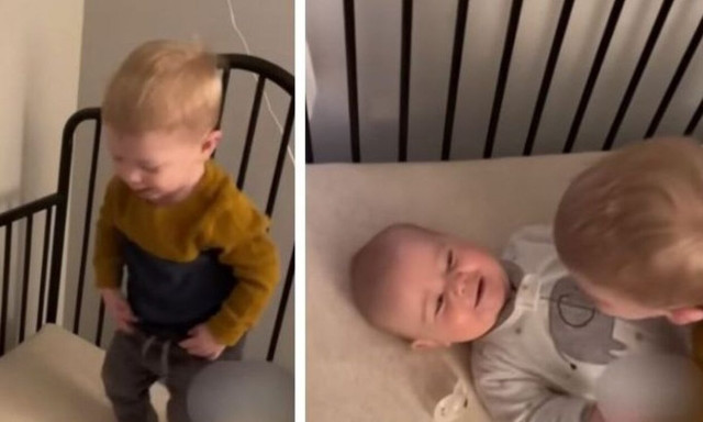 Ανυπομονούσε να ξυπνήσει η αδελφή του και να τι έκανε μετά