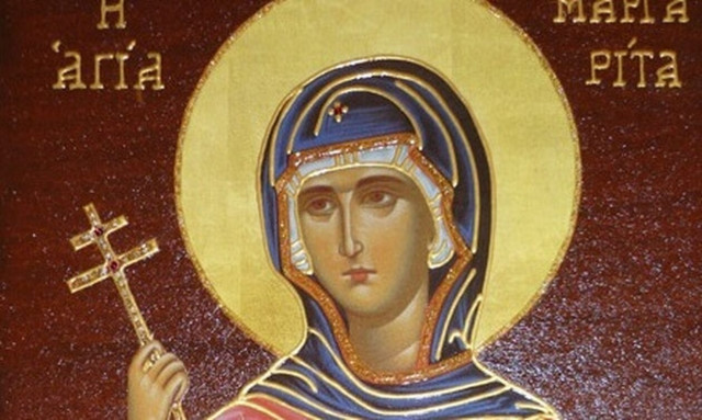 Σήμερα η εορτή της Αγίας Μαργαρίτας της Οσιομάρτυρος