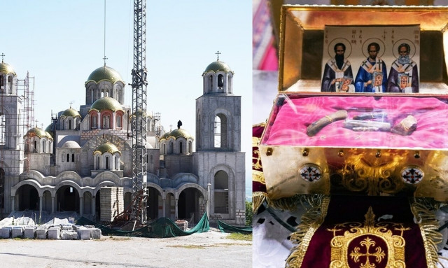 Στην Βέροια τα Ιερά Λείψανα των Αγίων Τριών Ιεραρχών