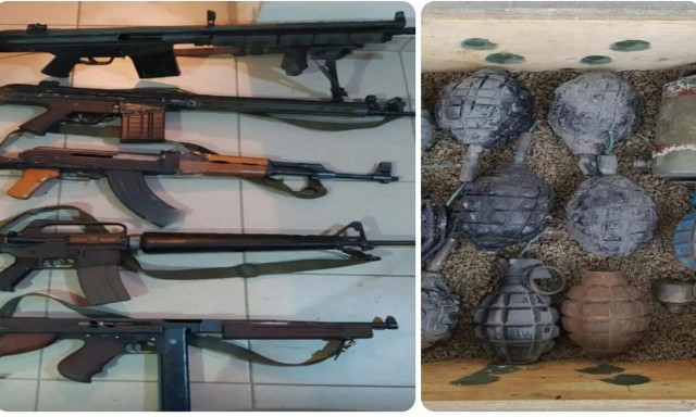 Φλώρινα: Συνέλαβαν δύο άτομα με όπλα και εκρηκτικά στο σπίτι τους