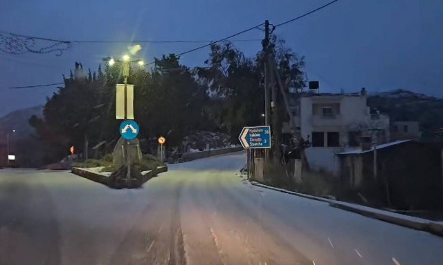 Κακοκαιρία Avgi: Το «έστρωσε» στα ορεινά χωριά (vid)