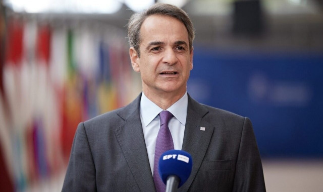 PM Mitsotakis attending Special European Council in Brussels