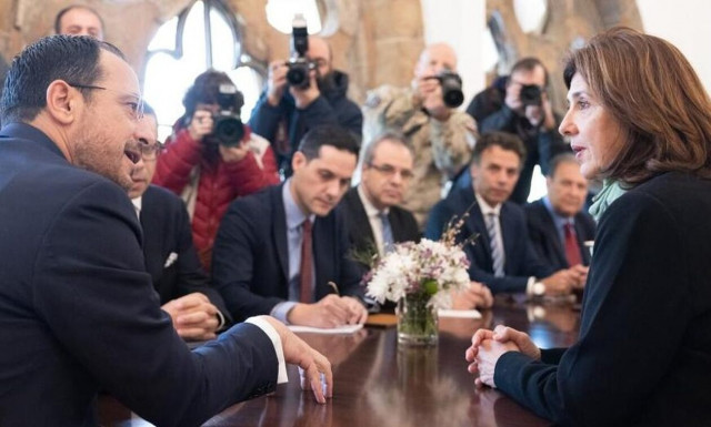 Κουεγιάρ: Συναντήσεις με Χριστοδουλίδη και Μητσοτάκη