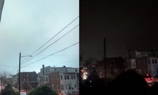 «Ζούμε στο Matrix»: Άναυδοι οι χρήστες του διαδικτύου με τον ουρανό που «έσβησε» απότομα