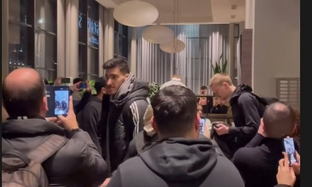 Παναθηναϊκός Aktor: Αποθέωση στο ξενοδοχείο του Κάουνας