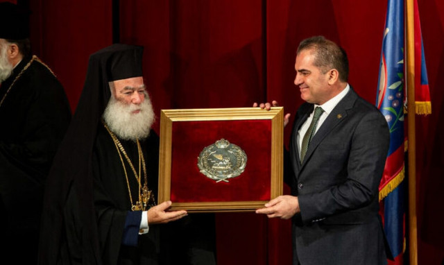 Επίτιμος Δημότης Καλαμάτας ο Πατριάρχης Αλεξανδρείας