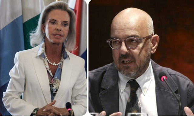 Σφοδρή αντιπαράθεση εκτός ελέγχου Βόζενμπεργκ και Παπαδημητρίου με φόντο τις ευρωεκλογές