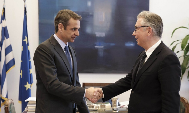 Συνάντηση Κυριάκου Μητσοτάκη με τον Θεόδωρο Ρουσόπουλο αύριο στο Μέγαρο Μαξίμου