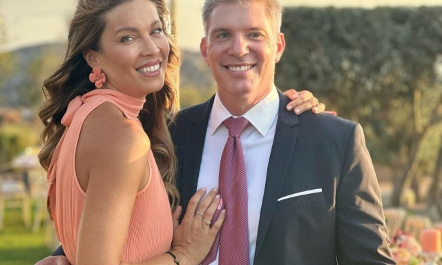 Χρουσαλά: Οι τρυφερές ευχές στον σύζυγό της Λέοντα Πατίτσα