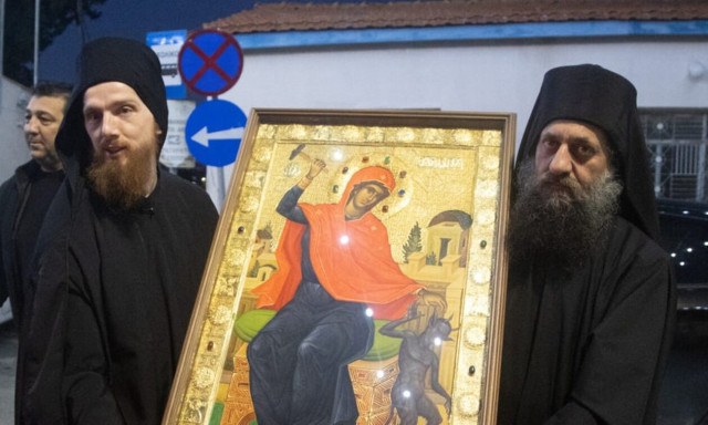 Η Εικόνα της Αγίας Μαρίνας στην Αμμόχωστο