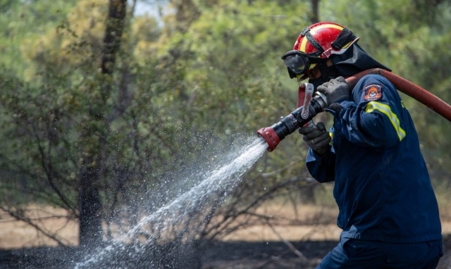 Φωτιά στο Δερβένι Αρκαδίας