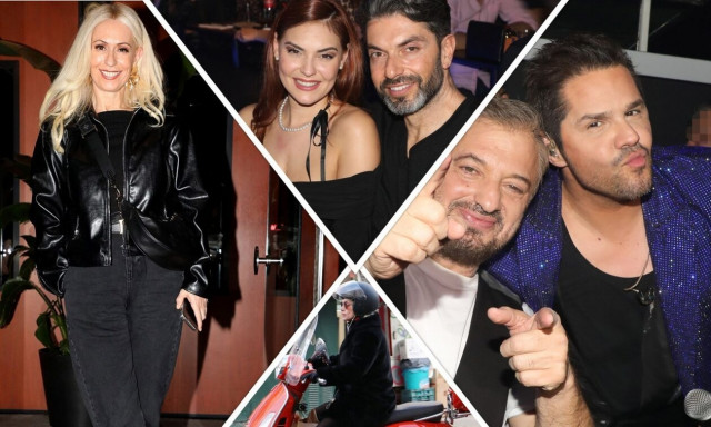 H κόκκινη βέσπα της Ζουγανέλη & το κέφι Φερεντίνου-Τσαλίκη