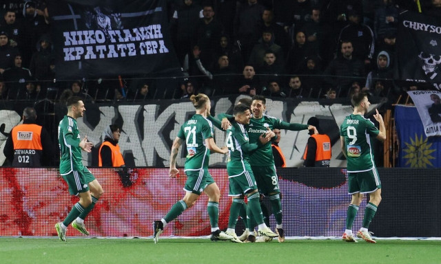 Κύπελλο Ελλάδας, ΠΑΟΚ - Παναθηναϊκός 0-1: Άλωσε την Τούμπα και πάει τελικό!