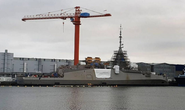 Belh@rra: Στη Γαλλία τα τμήματα της φρεγάτας Φορμίων που κατασκεύασαν τα ναυπηγεία Σαλαμίνας