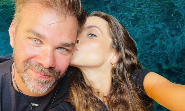 Ιωάννα Σαρρή: Το φιλί της στον Γιώργο Σαμπάνη στο Instagram