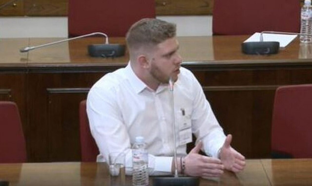 Εξεταστική για Τέμπη: Συγκλόνισε επιζών φοιτητής - «H φωτιά έβγαινε σαν ποτάμι»